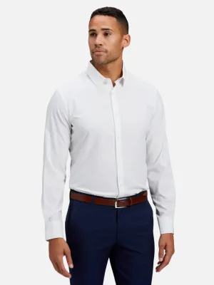 Mizzen   Main Leeward Formal Dress Shirt - White