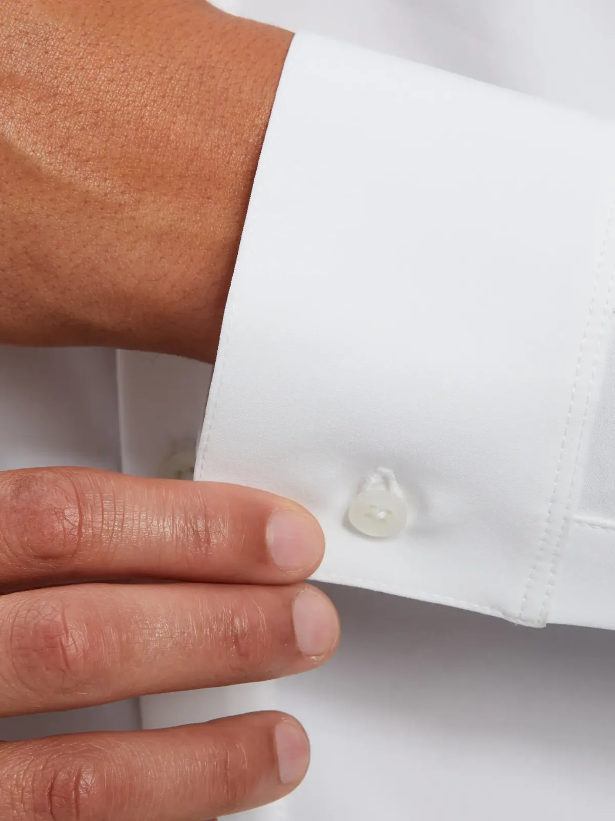 Mizzen   Main Leeward Formal Dress Shirt - White