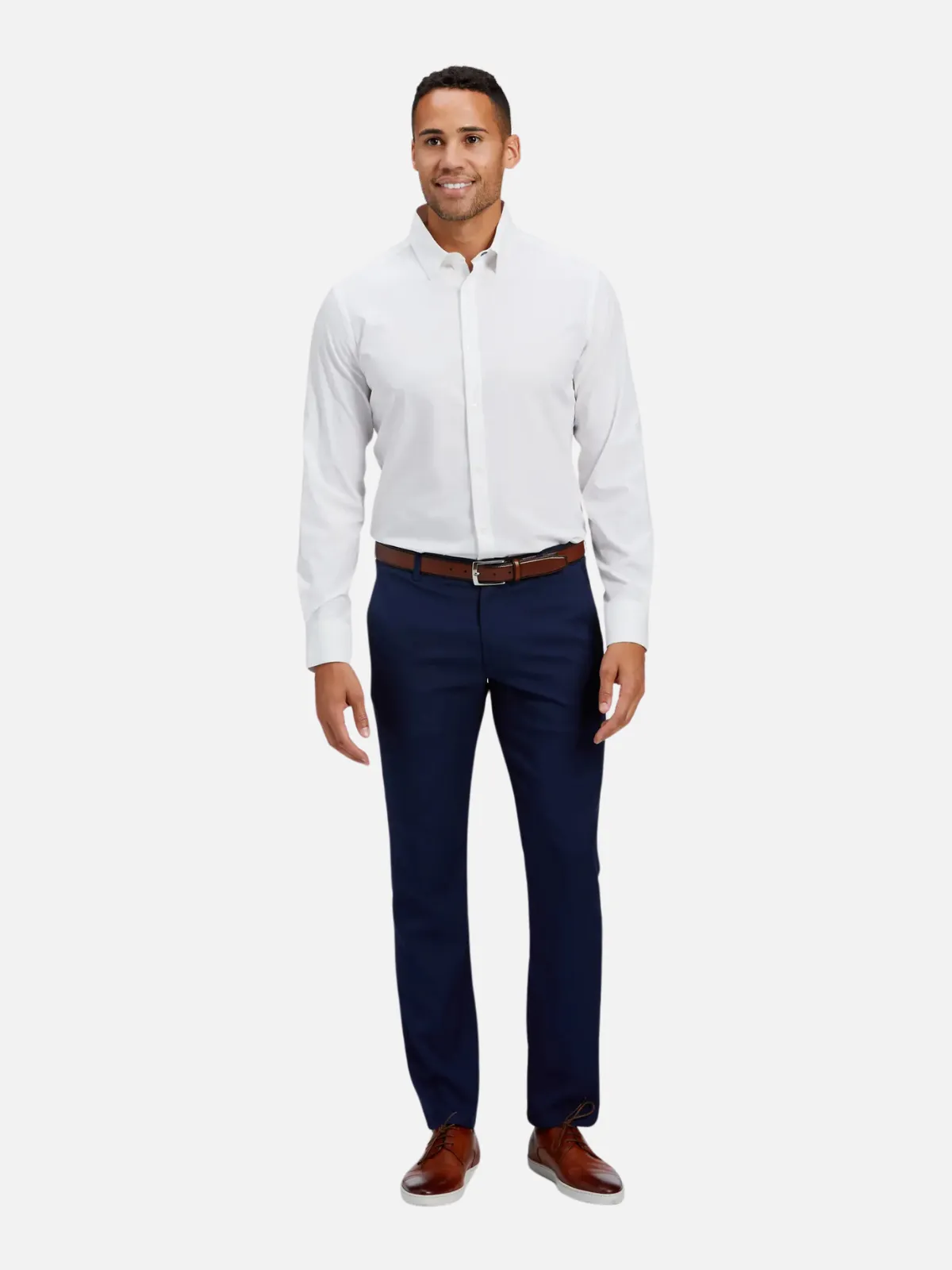 Mizzen   Main Leeward Formal Dress Shirt - White
