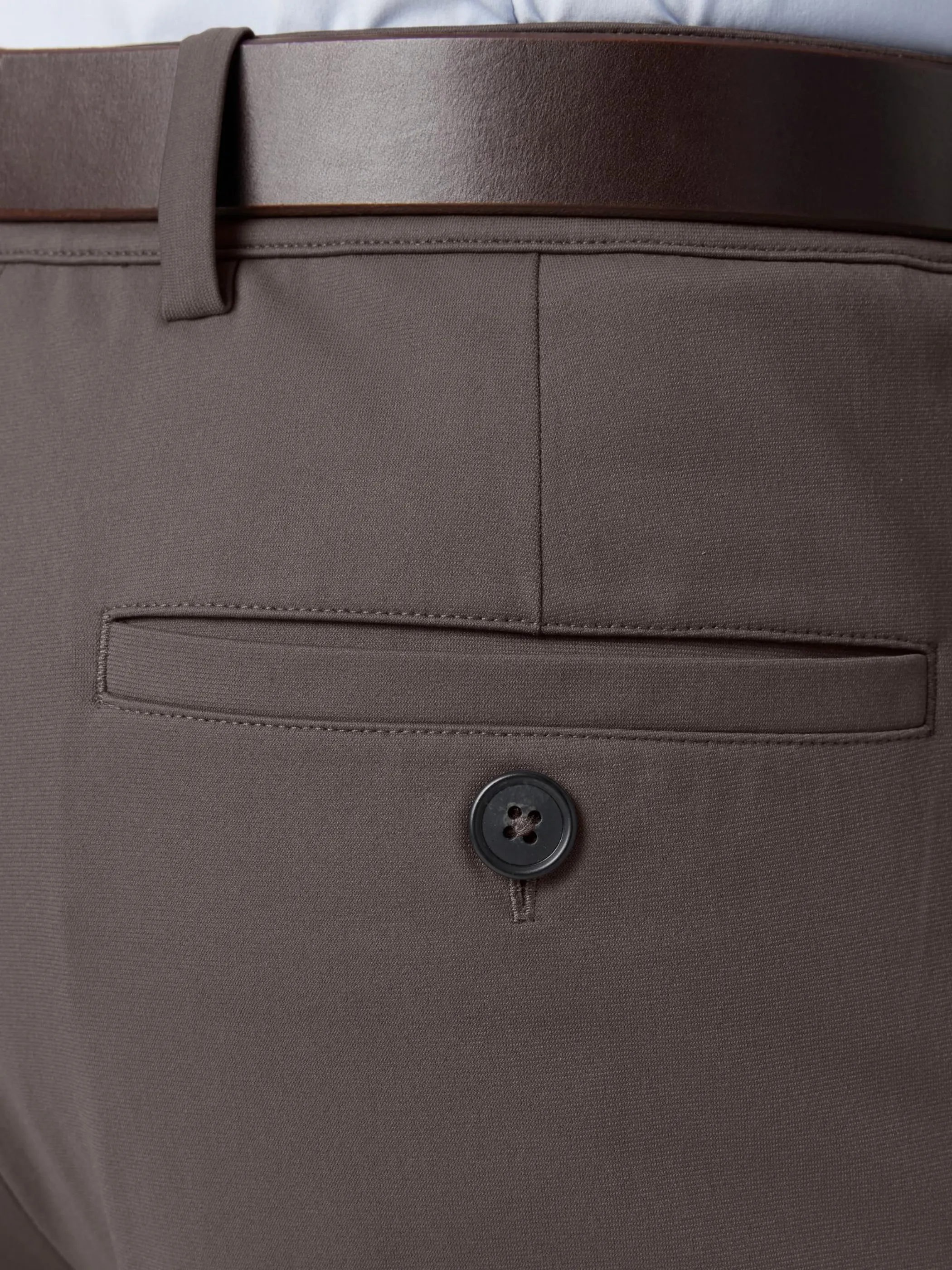 Mizzen   Main Upton Chino Pant - Pewter Solid