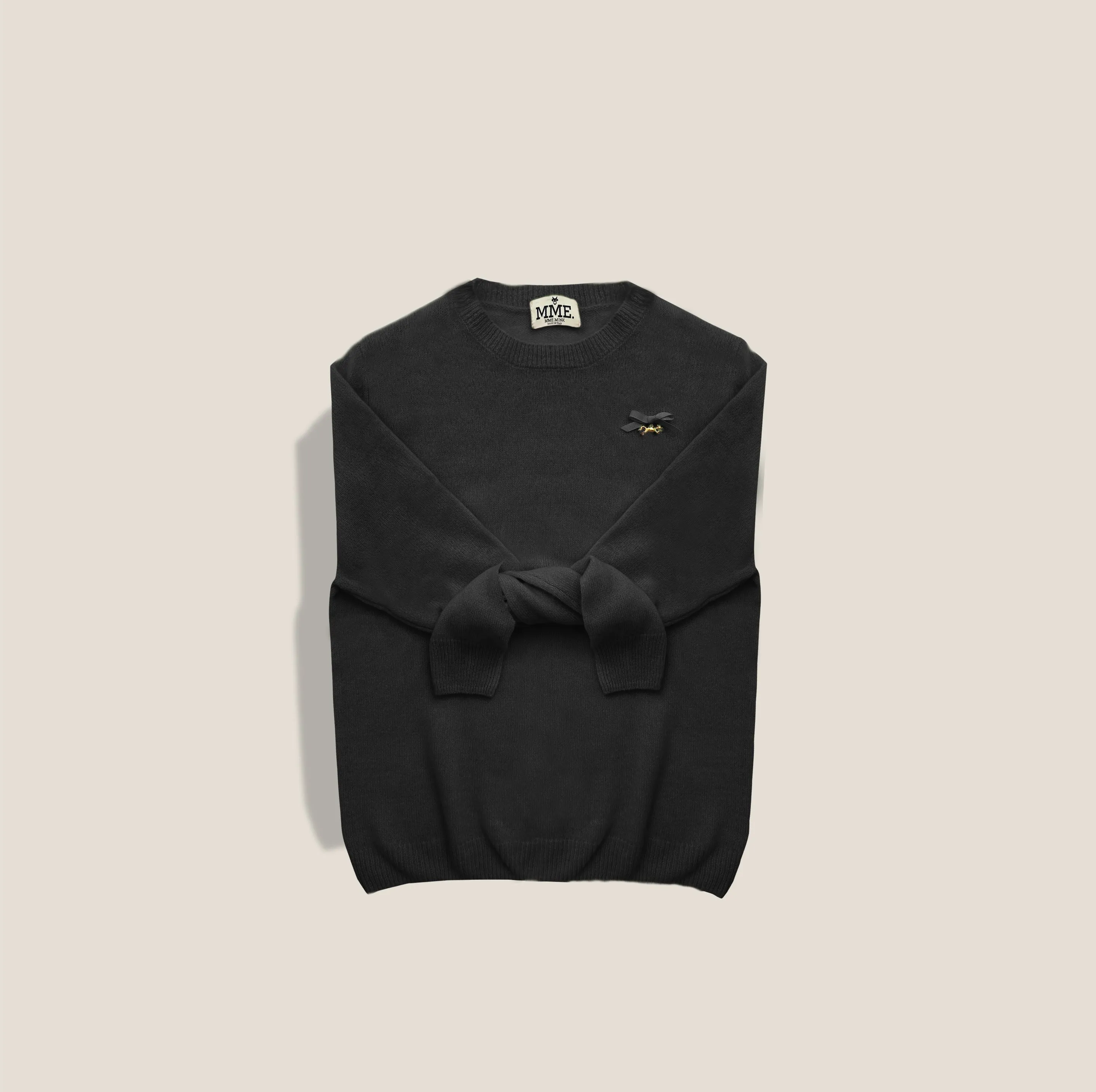 MME. Cashmere "Pully" - Noir