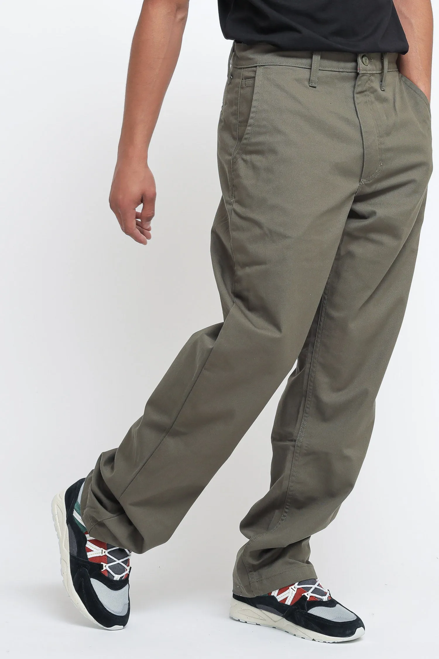 MN Authentic Chino Loose Pant - Grape Leaf