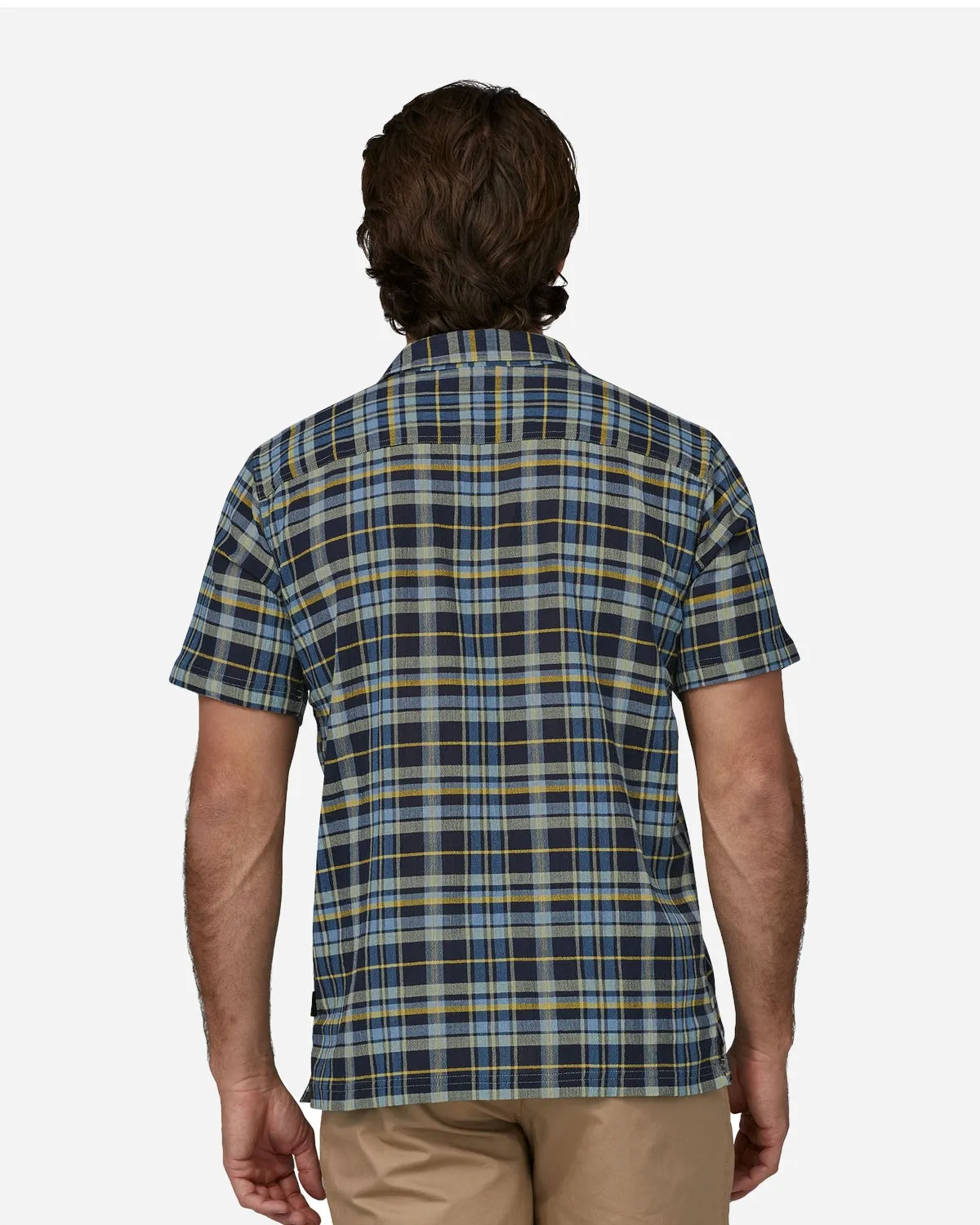 M's A/C Shirt - Paint Plaid/Tidepool Blue