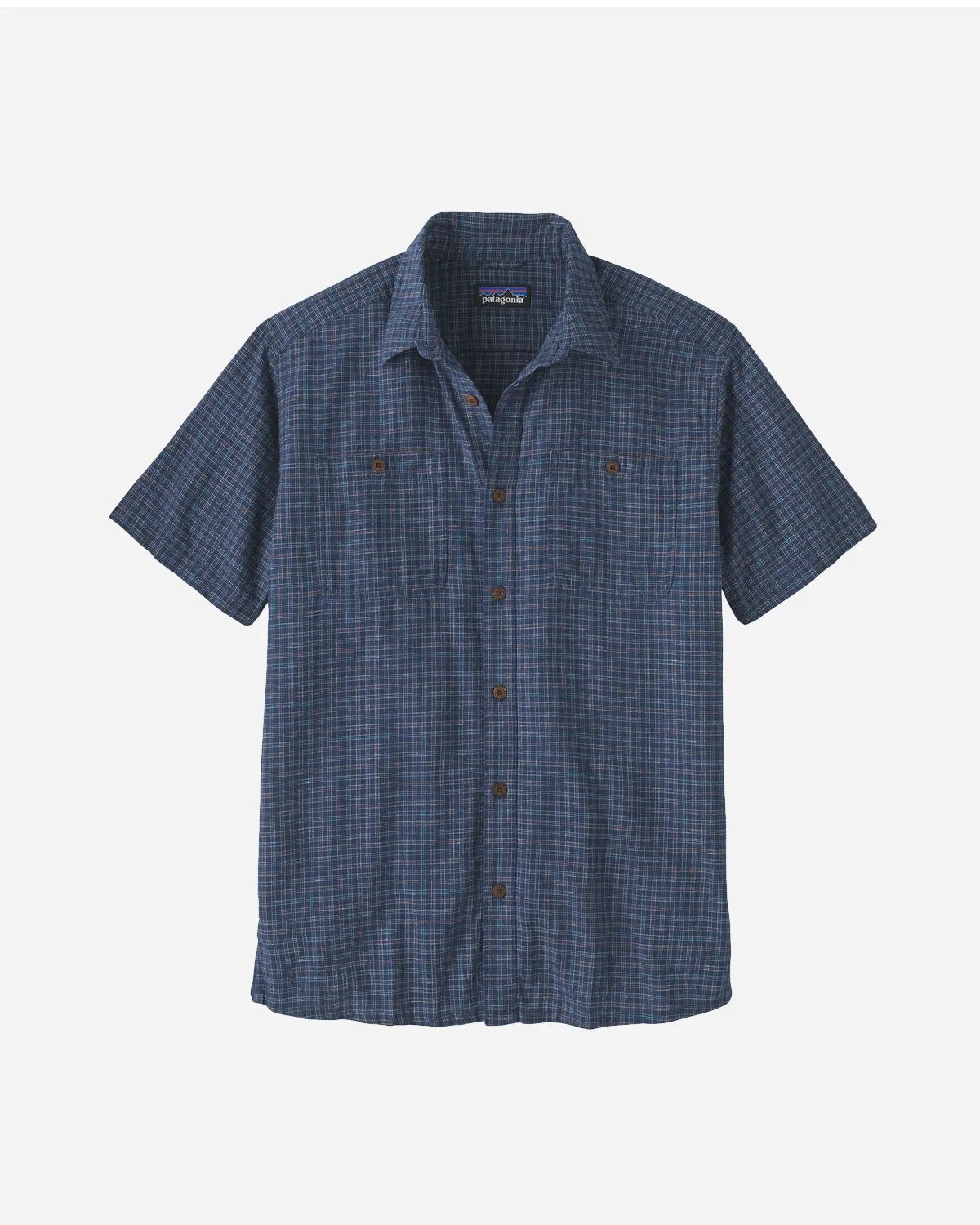 M's Back Step Shirt - Rainfall Plaid/Stone Blue
