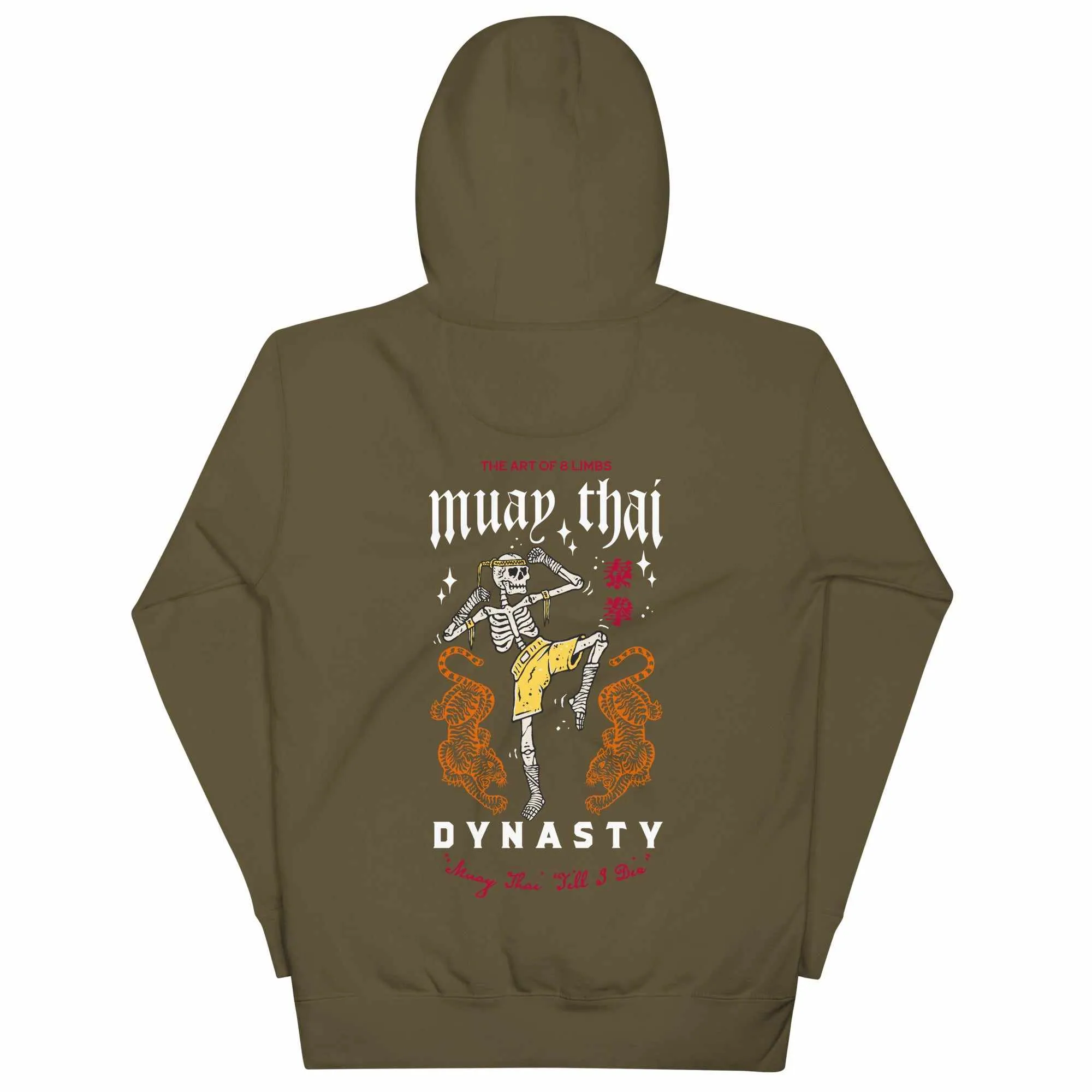 Muay Thai "Till I Die" Premium Hoodie (Dark)