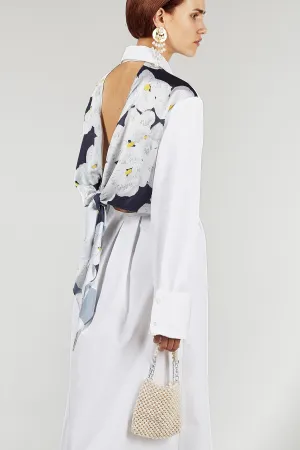 Multi-Scarf Shirt Dress