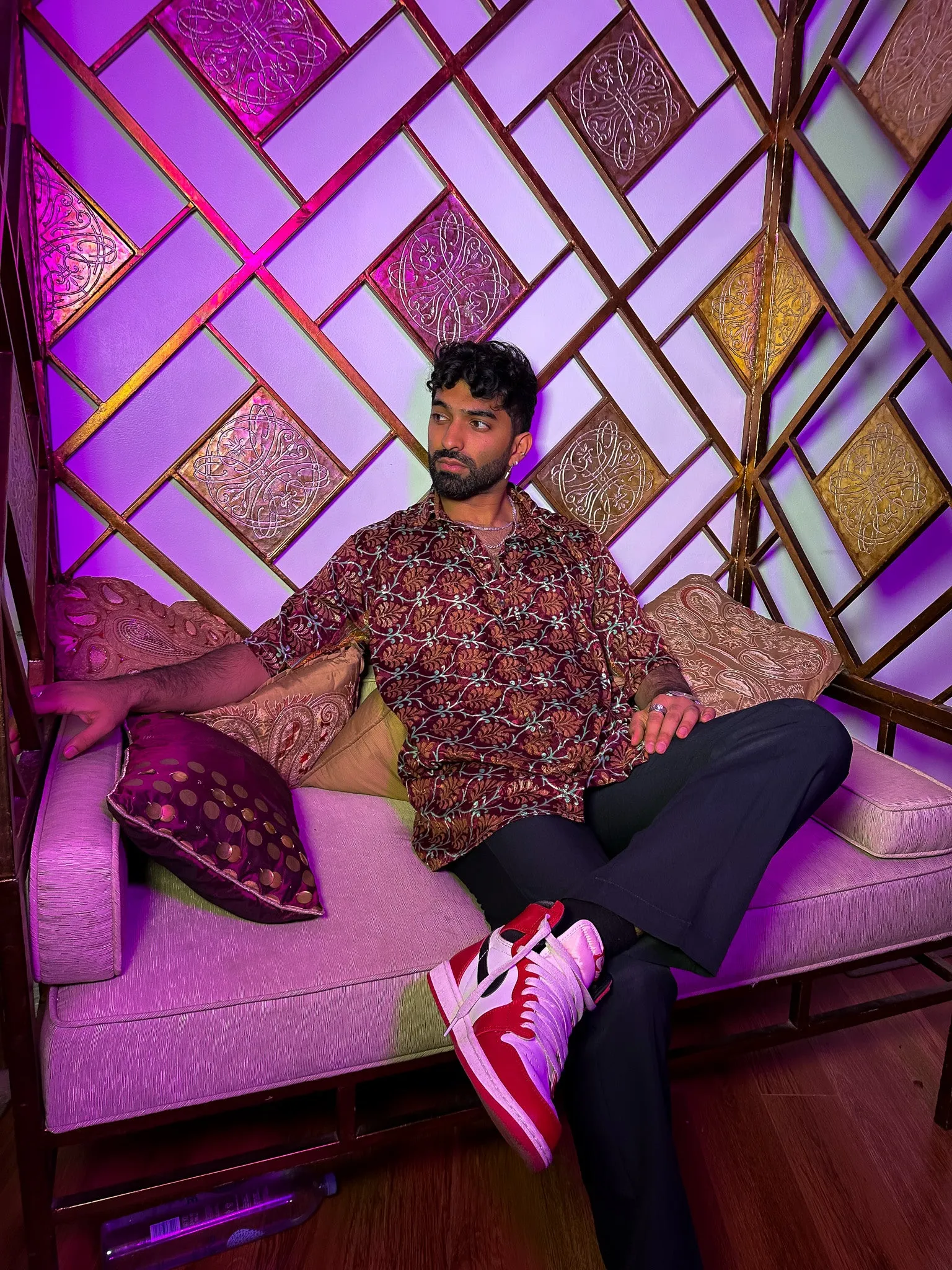 Mystic Lotus Button Up Shirt