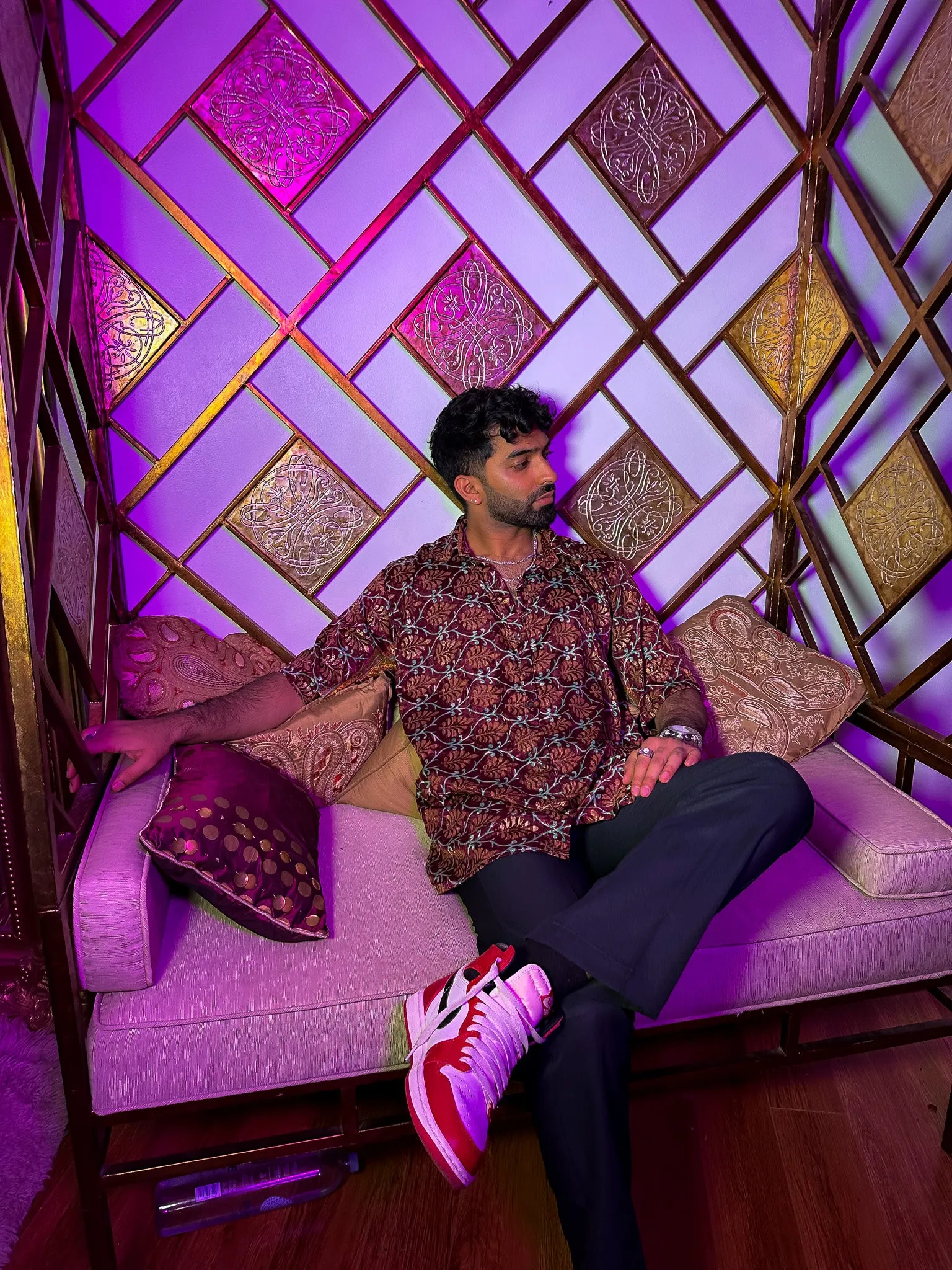 Mystic Lotus Button Up Shirt