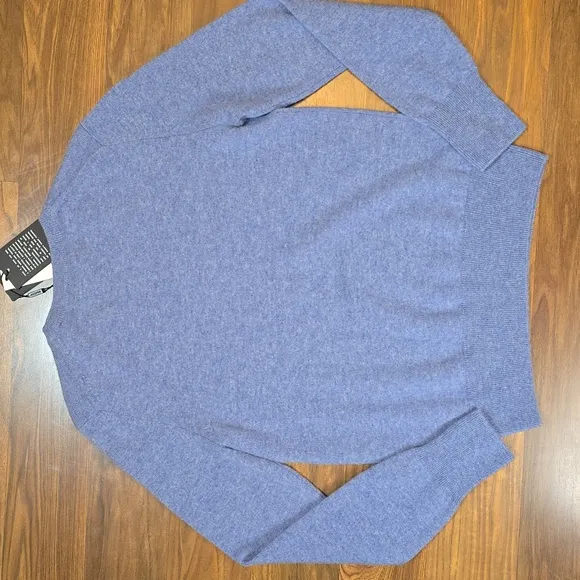Naadam The Essential Cashmere Sweater - Denim Blue