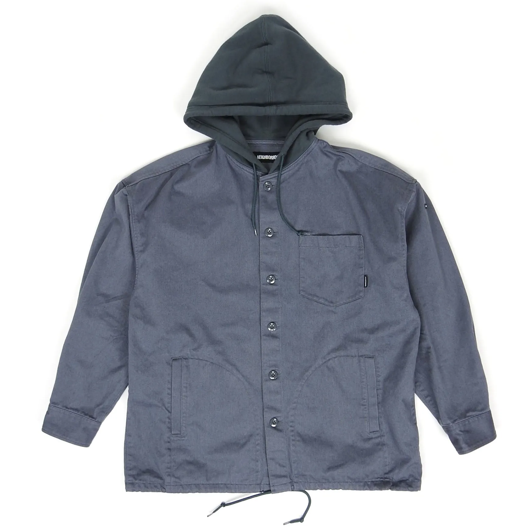 Neighborhood Hooded Shirt Size Medium