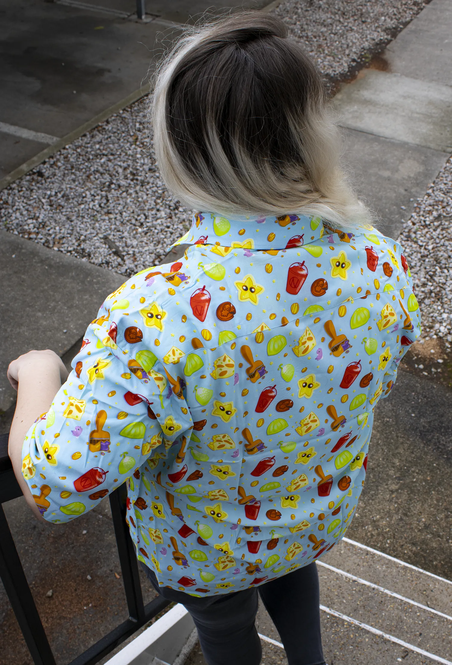 Neopets Nostalgia Button-Up