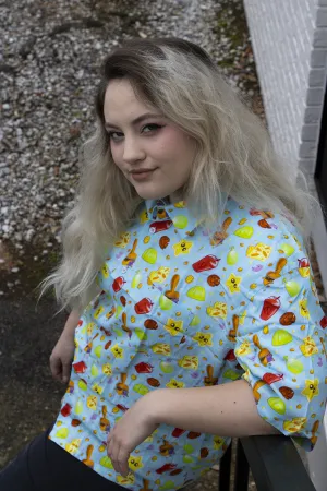 Neopets Nostalgia Button-Up