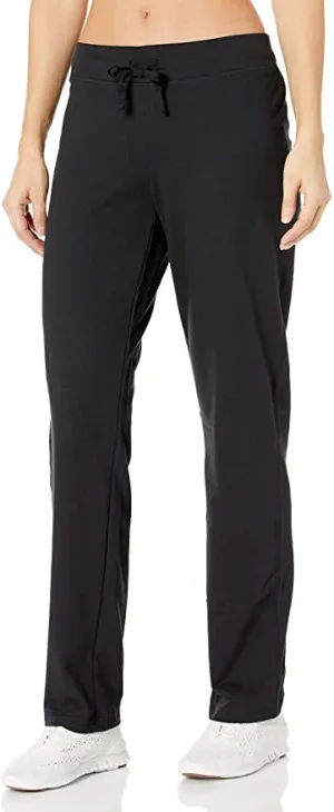 New Hanes Women's French Terry Pant, Black, Sz S!