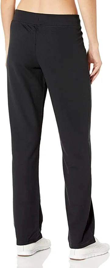 New Hanes Women's French Terry Pant, Black, Sz S!
