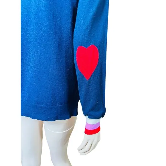 NEW Sundry Mama Merino Wool / Cashmere Long Sleeves Pullover Top Sweater Size S