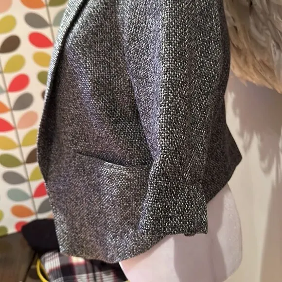 NSF cropped tweed Blazer
