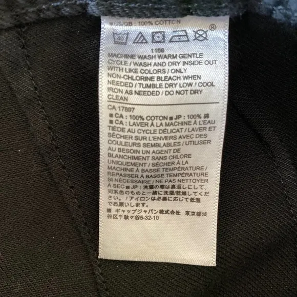 NWT BANANA REPUBLIC FACTORY Utility Denim Cargo Pant, size 6