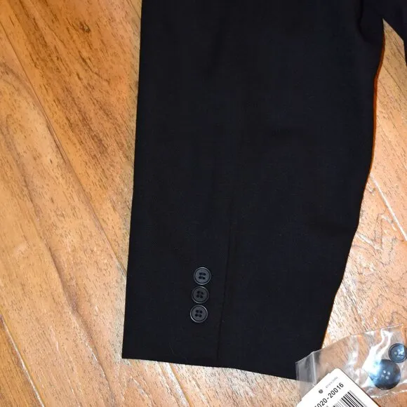 NWT Pendleton Black Wool Blazer Sz 22W