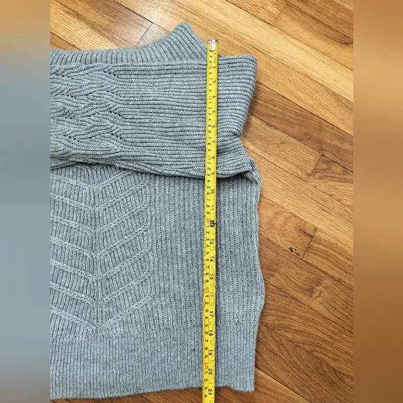 Off the Shoulder Cable Knit Sweater Women's White House Black Market