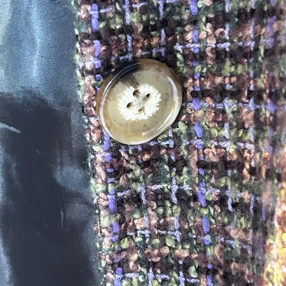 ORVIS Tweed Women’s Blazer Brown Multi Color Size 14
