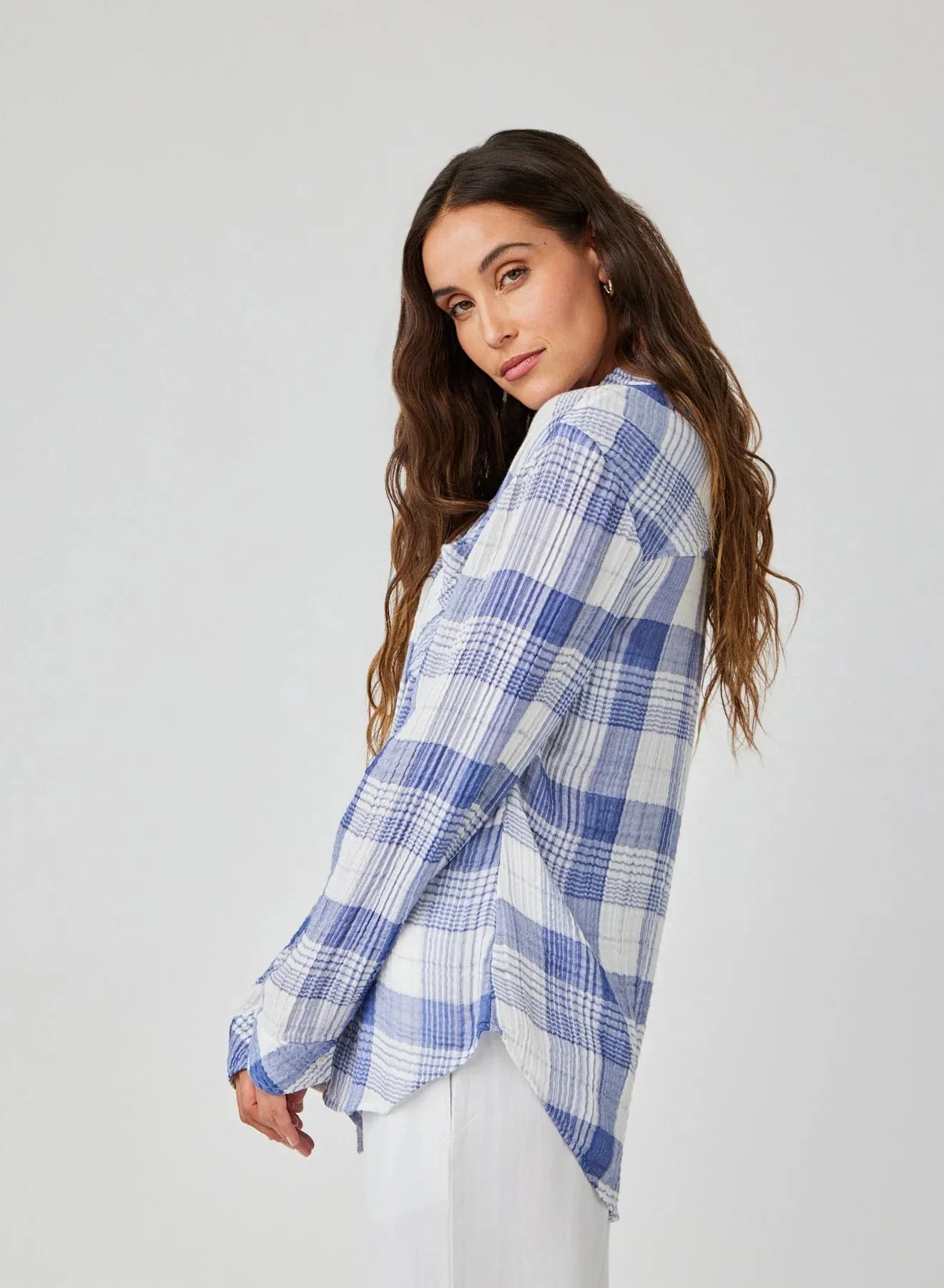 Oversized Plaid Shirt