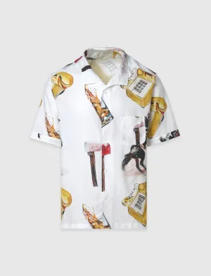 PAINTING BUTTON-UP SHIRT