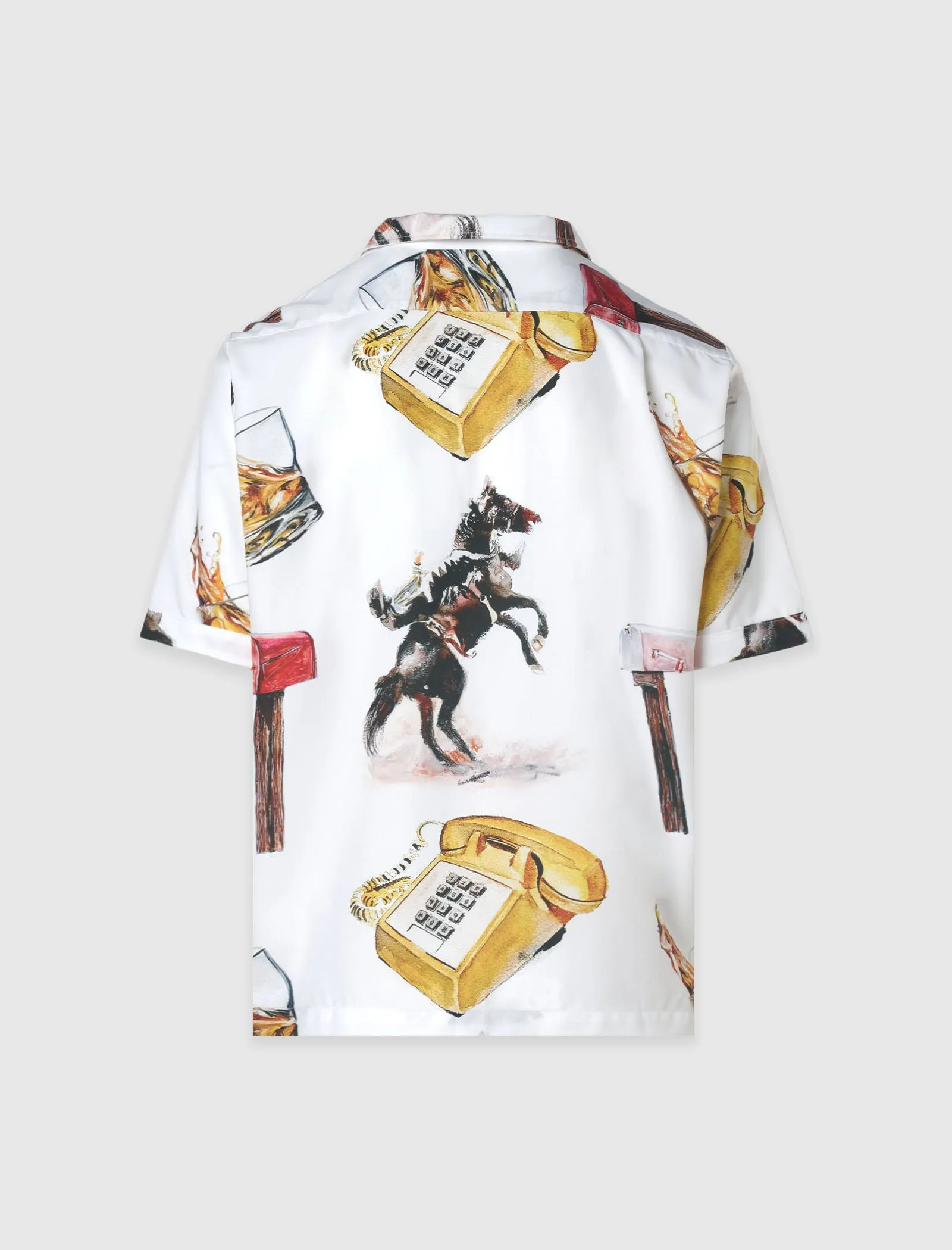 PAINTING BUTTON-UP SHIRT