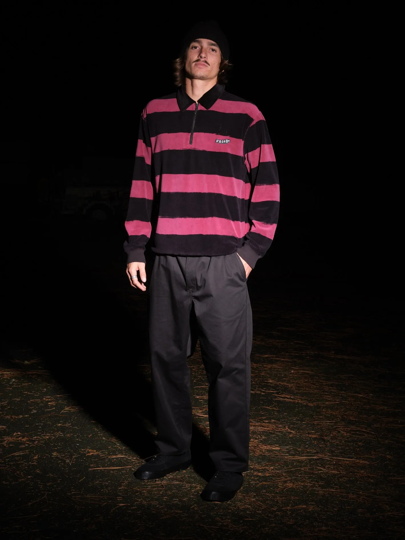 Pantalon Chino Pleat Briqlayer - BLACK