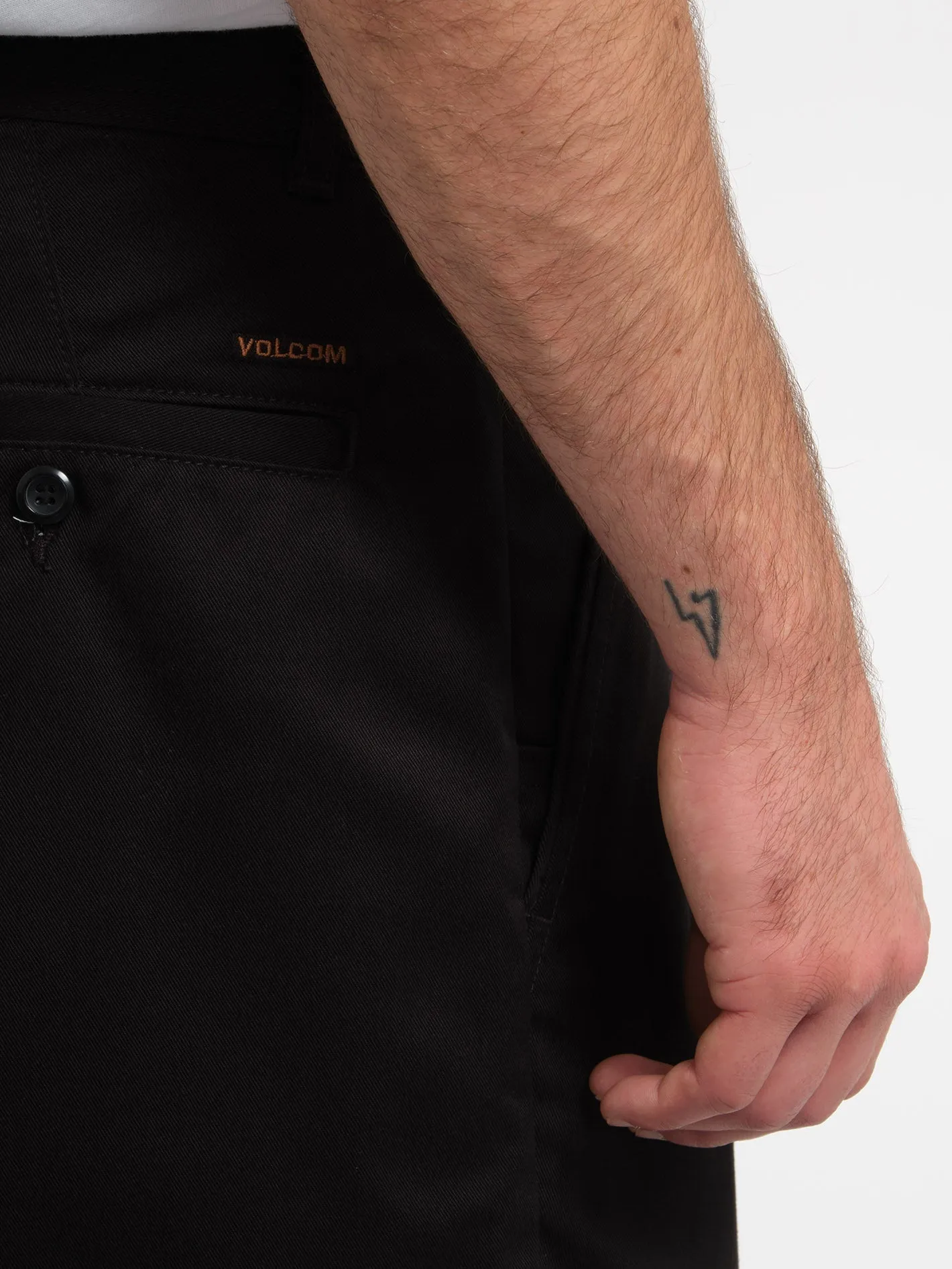 Pantalon Chino Pleat Briqlayer - BLACK