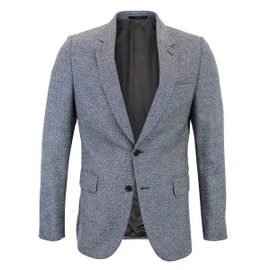 Paul Smith - Soho Tailored Fit Navy Mix Tweed Blazer