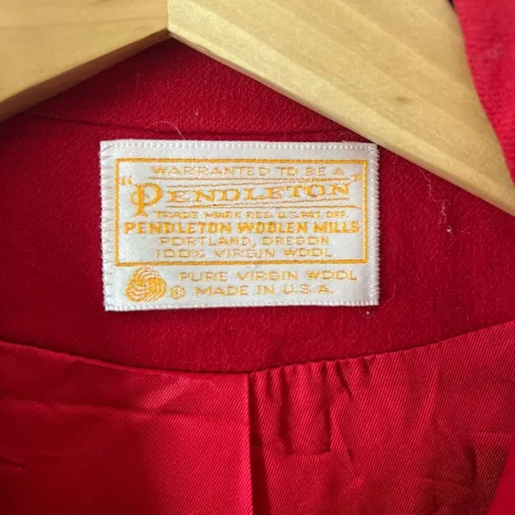 PENDLENTON Red Women's Blazer
