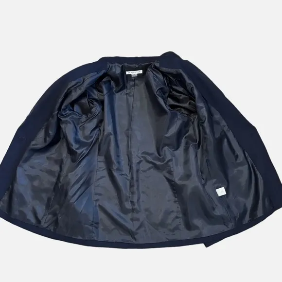Pendleton Navy 100% Wool Blazer JacketWomen’s 10 Petite