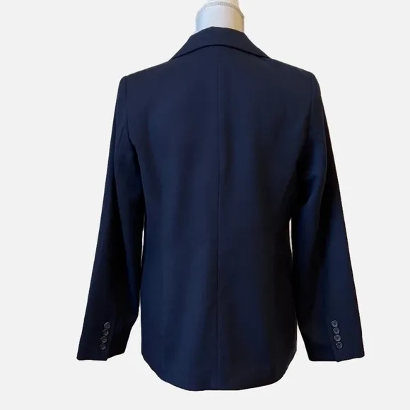 Pendleton Navy 100% Wool Blazer JacketWomen’s 10 Petite