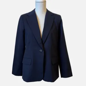 Pendleton Navy 100% Wool Blazer JacketWomen’s 10 Petite