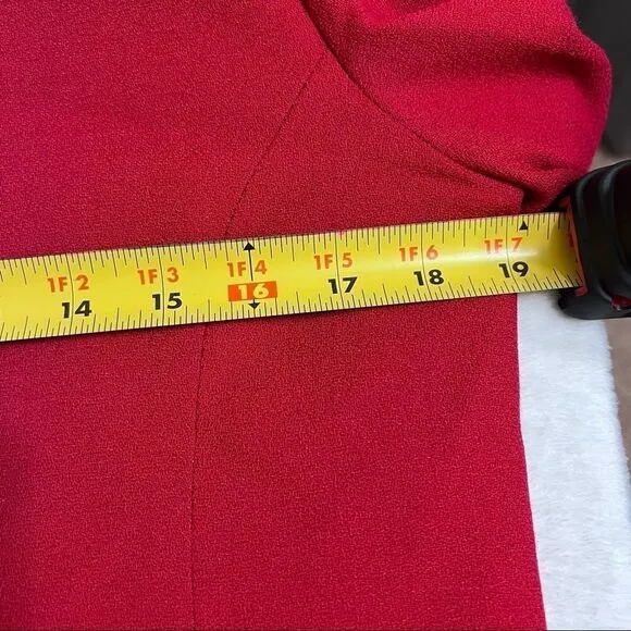 Pendleton Red Virgin Wool Petite Blazer 10 Women vintage