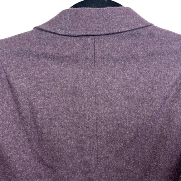 Pendleton Vintage 100% Wool Single Button Blazer Purple 12