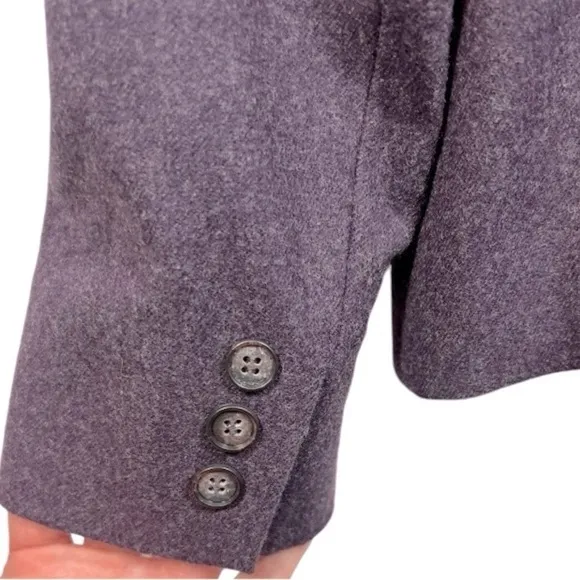 Pendleton Vintage 100% Wool Single Button Blazer Purple 12