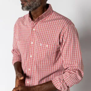Performance Poplin Guide Shirt - Sherman Plaid