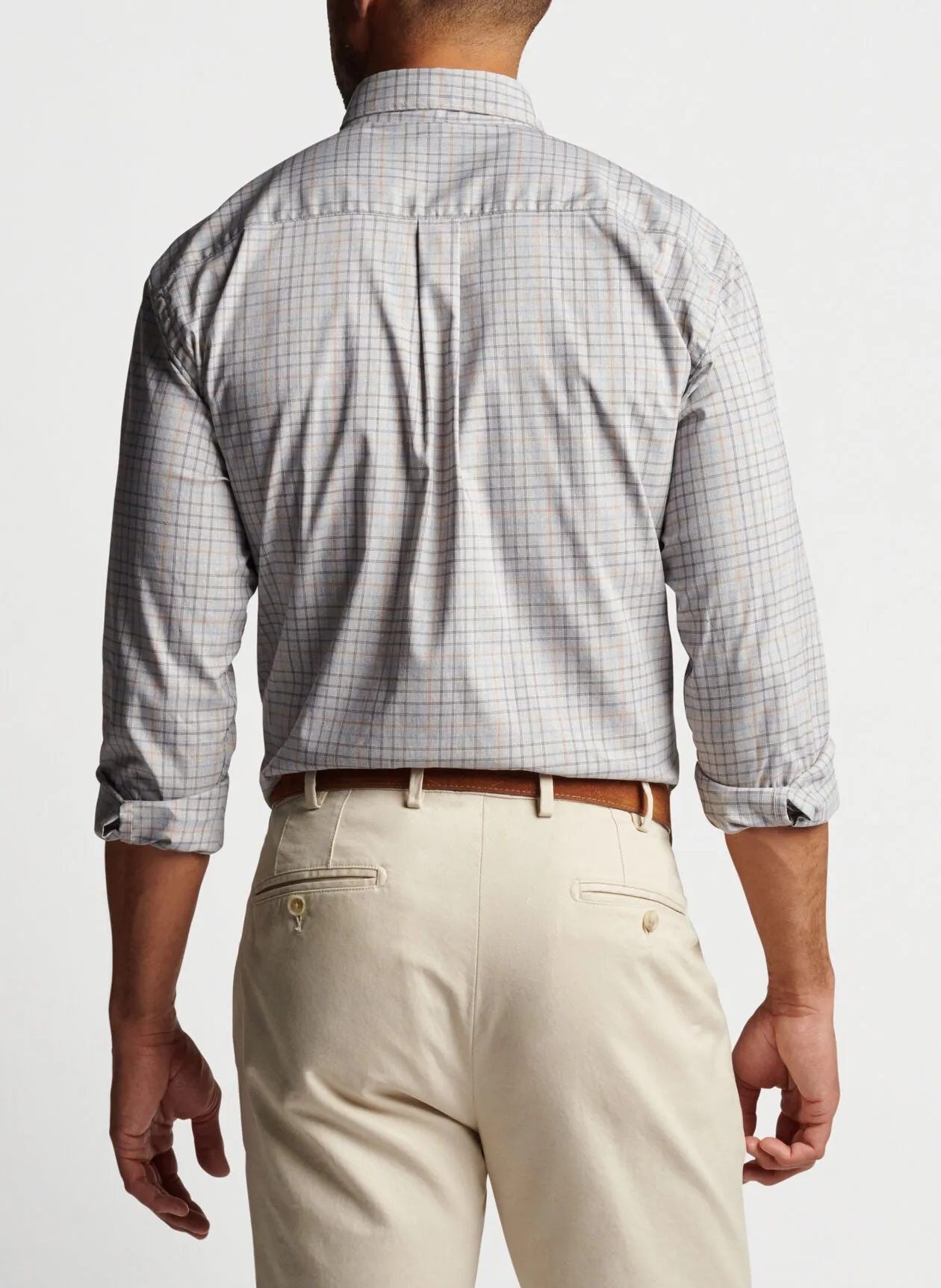 Peter Millar - Thacker Crown Lite Cotton-Blend Sport Shirt - British Grey
