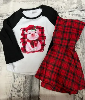 PIGGY CHRISTMAS BELL BOTTOM SET