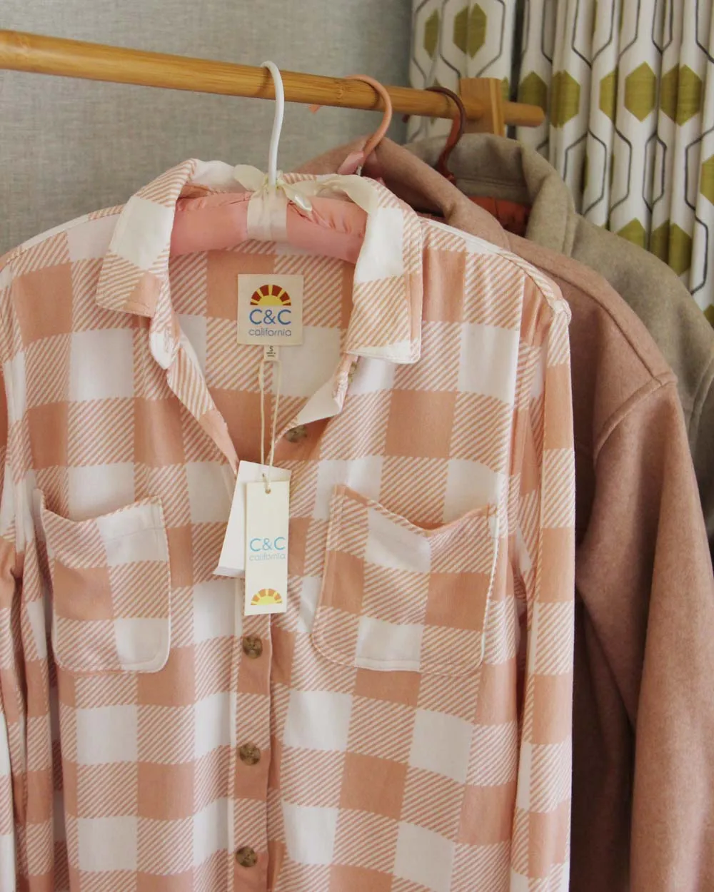 Pink Plaid Cozy Shirt
