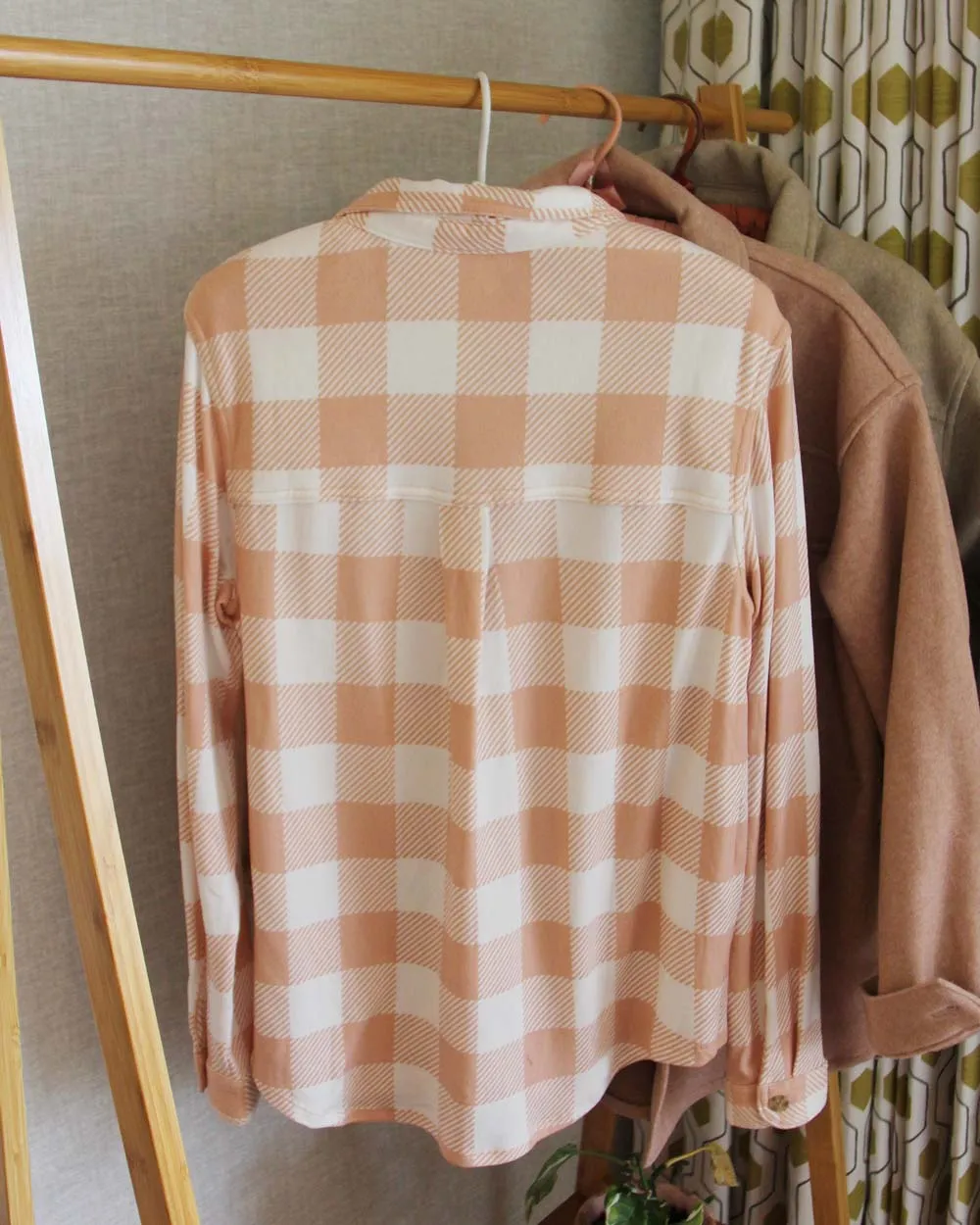 Pink Plaid Cozy Shirt