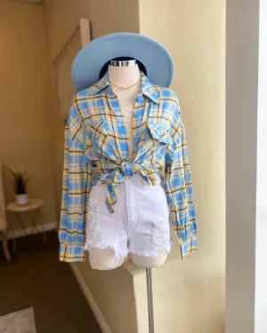 Plaid Button Down Shirt