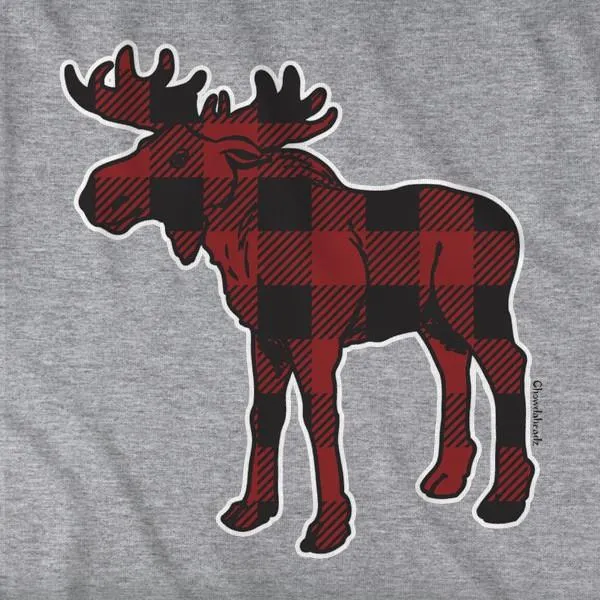 Plaid Moose T-Shirt