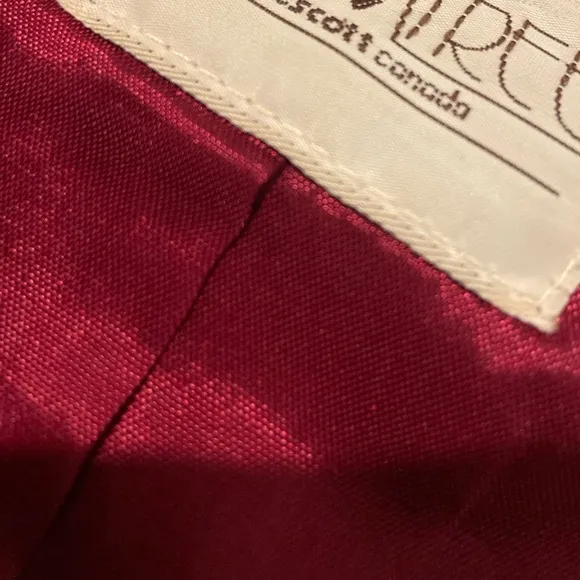 PlumTree~Wescott Canada~Vintage~Maroon Tweed~One-Button~Blazer~Pockets~Size S/M