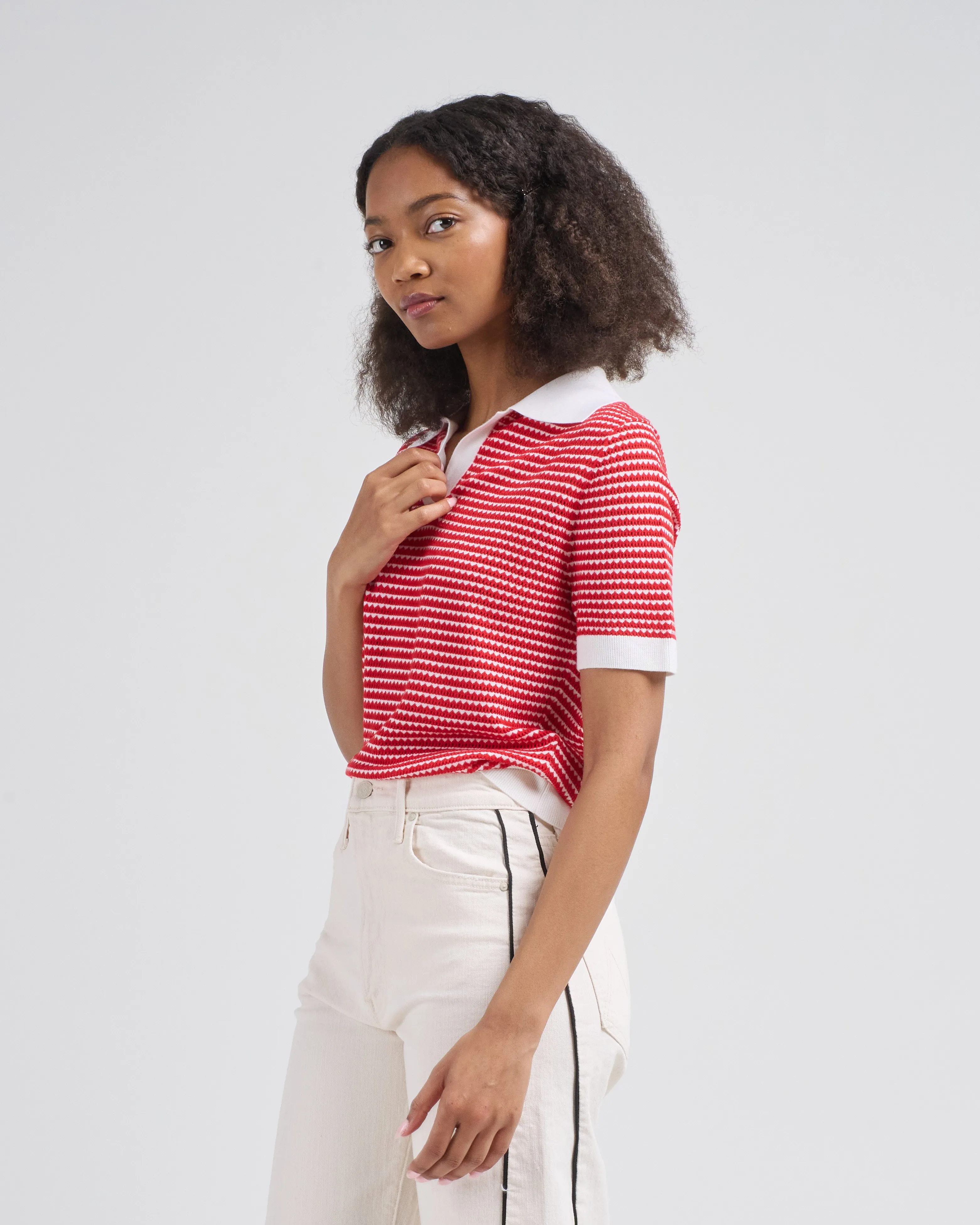 poloneck sweater