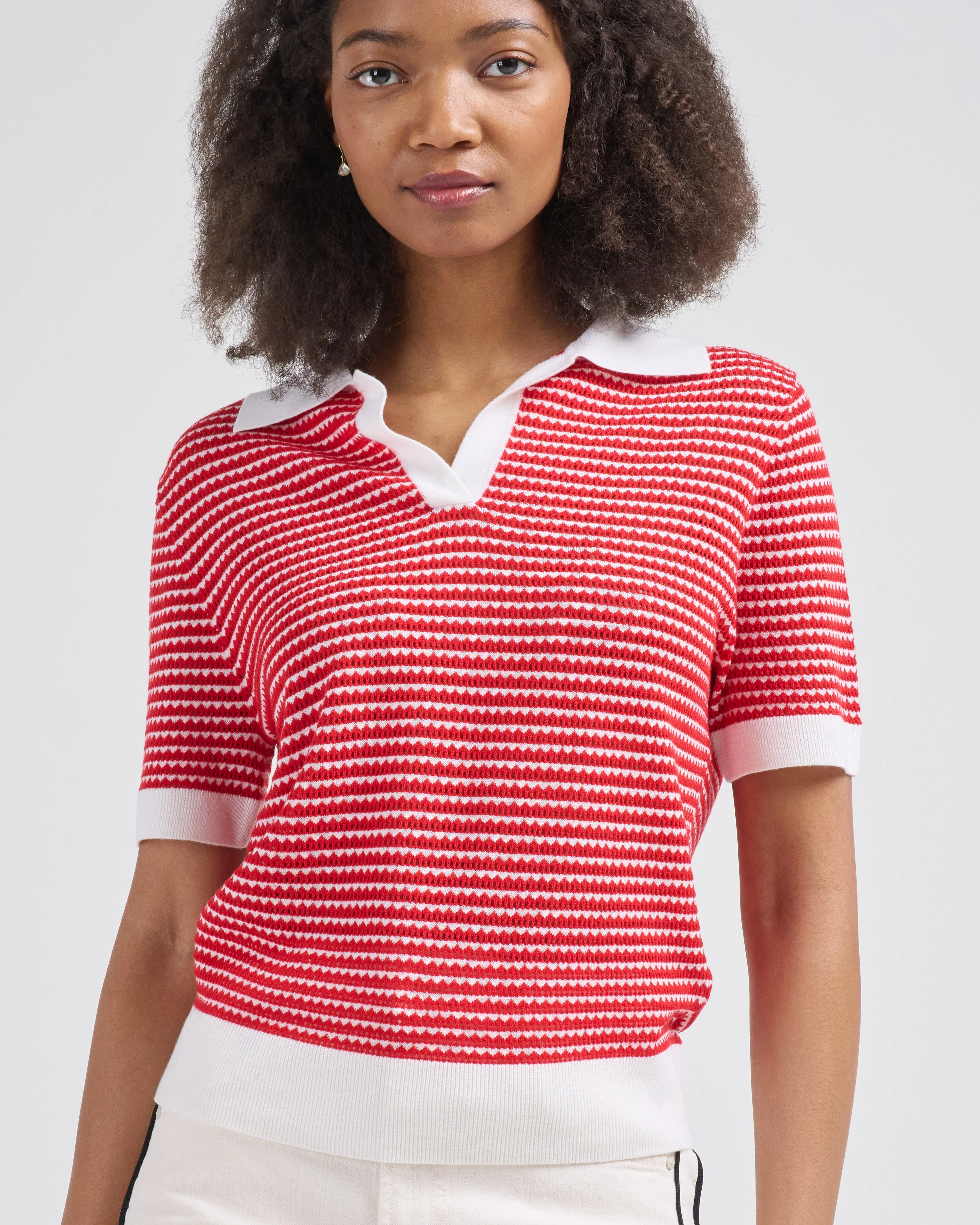 poloneck sweater