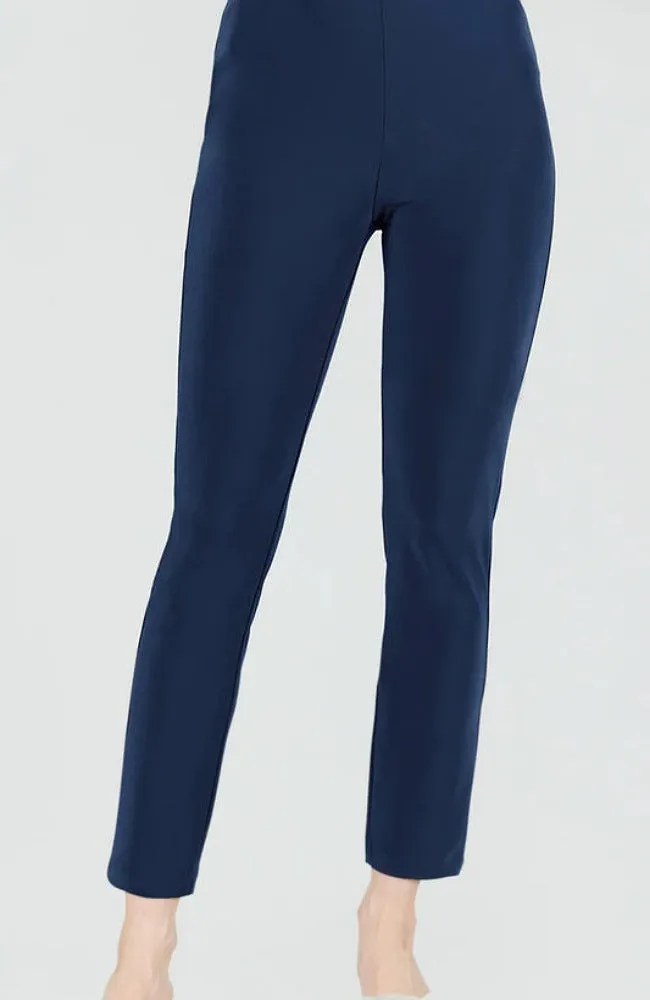 Ponte Straight Leg Knit Pant