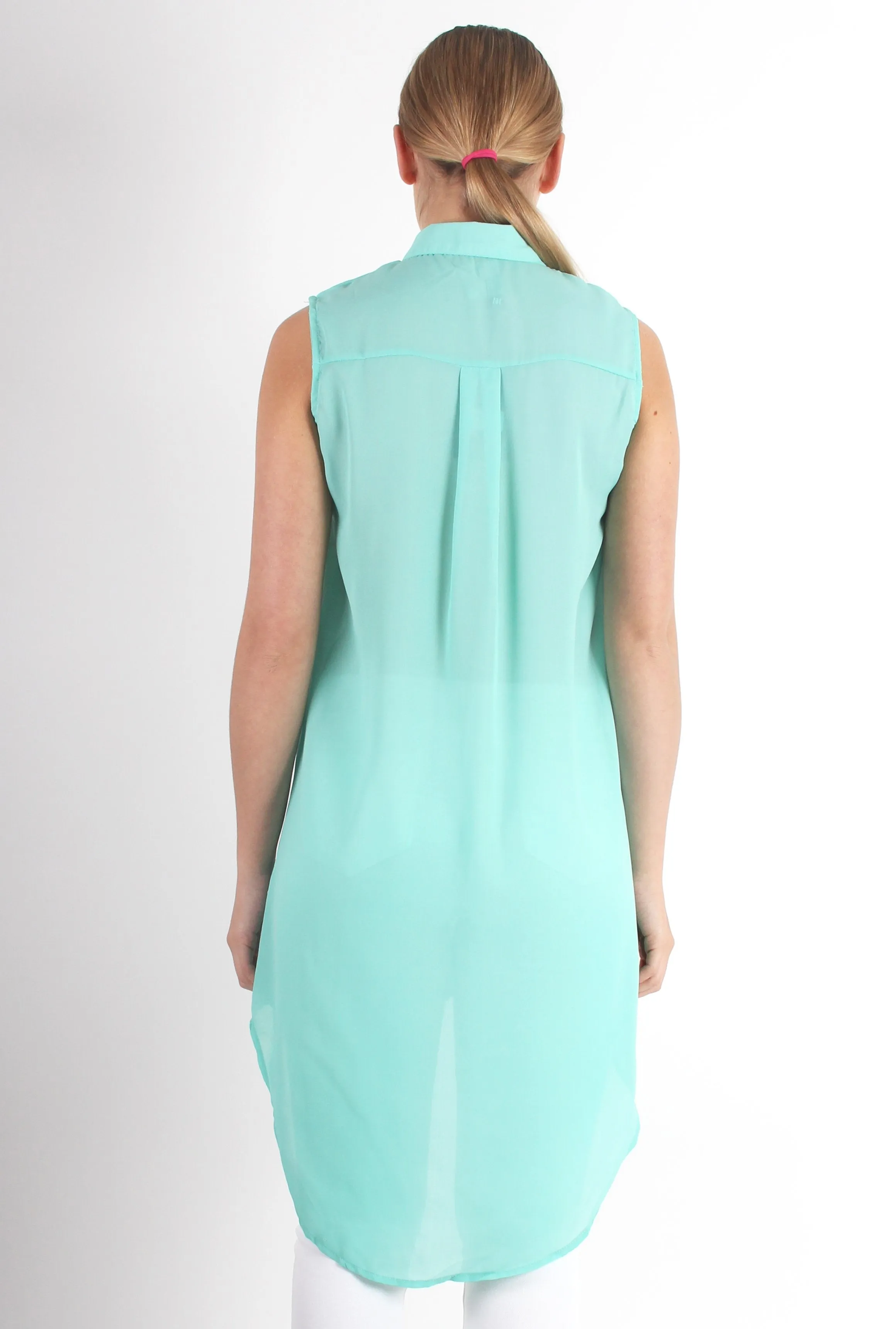 Poppy Green Long Shirt