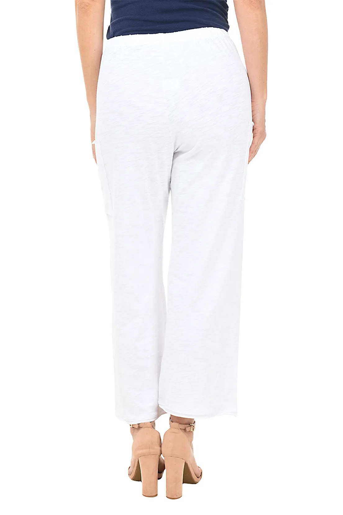 Pull-On Slub Knit Cargo Pant